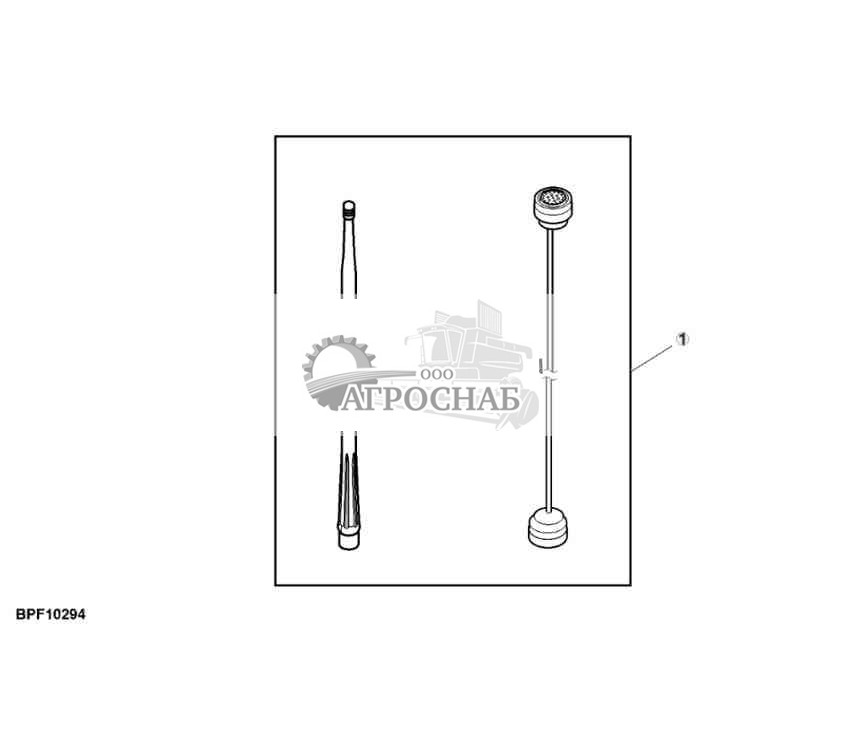 Навесное оборудование, база с высоким коэффициентом усиления 